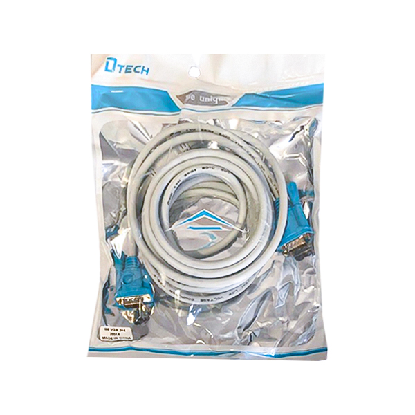 کابل 4+3 DTECH VGA طول 5 متر