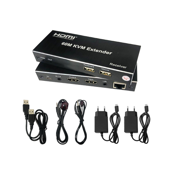 تبدیل اکستندر HDMI 4K و 60M KVM USB