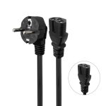 کابل پاور کامپیوتر شیاردار EU-C15 طول 1.5 متری 3*1