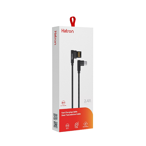 کابل USB به Type-C هترون مدل HC180UC طول 1 متر