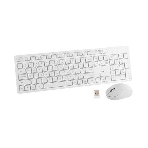 کیبورد و ماوس بی سیم هترون مدل HKCW131