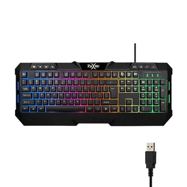 کیبورد مخصوص بازی فاکس ری مدل FXR-BKL-63