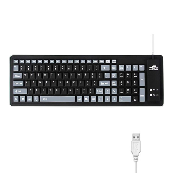 کیبورد ژله ای Flexible-327