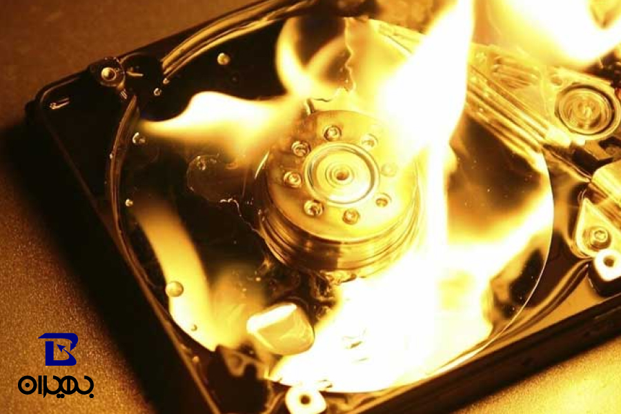 علائم سوختن هارد کامپیوتر