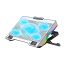 پایه خنک کننده لپ تاپ 5 فن BAYBEL RGB مدل F-62