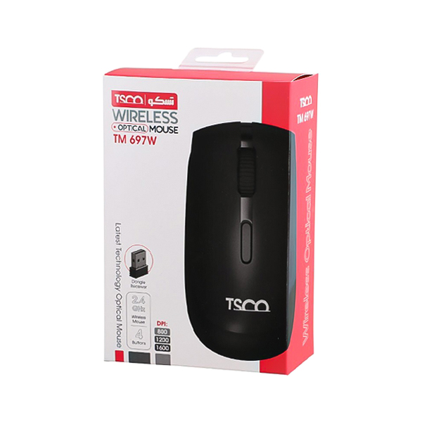 ماوس بی سیم تسکو مدل TM 697W