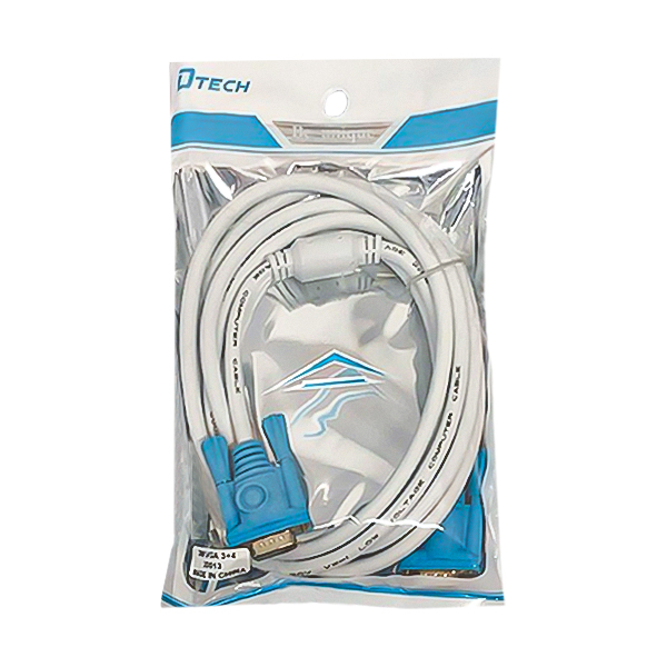 کابل 4+3 DTECH VGA طول 3 متر