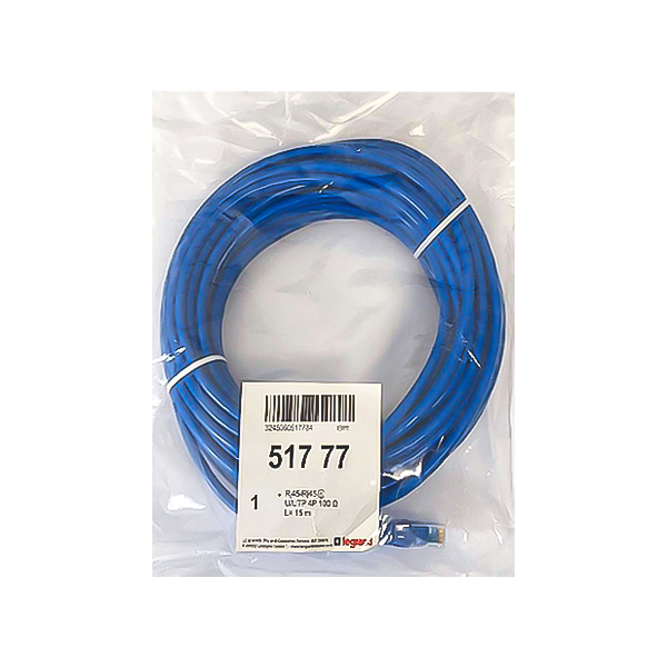 کابل شبکه CAT6 لگراند طول 15 متر