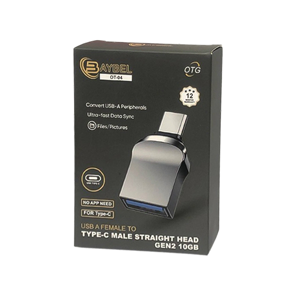 تبدیل OTG تایپ سی BAYBEL مدل OT-04
