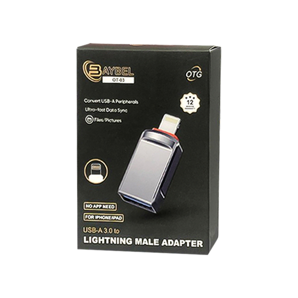 تبدیل OTG لایتنینگ BAYBEL مدل OT-03