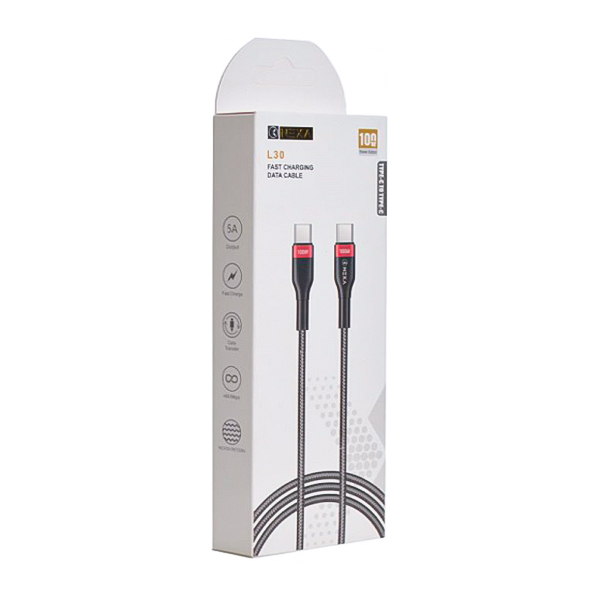 کابل دو سر تایپ سی Nexa 100W مدل L30 طول 1 متر