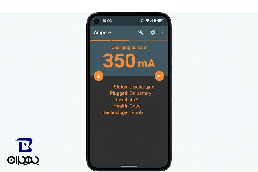 استفاده از اپلیکیشن Ampere برای عیب یابی