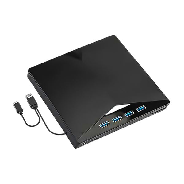 درایو DVD RW اکسترنال USB3.0 / هاب / رم ریدر