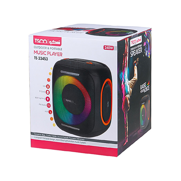 اسپیکر بلوتوثی تسکو مدل TS 23453