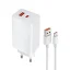 شارژر دیواری PD شیائومی مدل GaN-120W + کابل تایپ سی