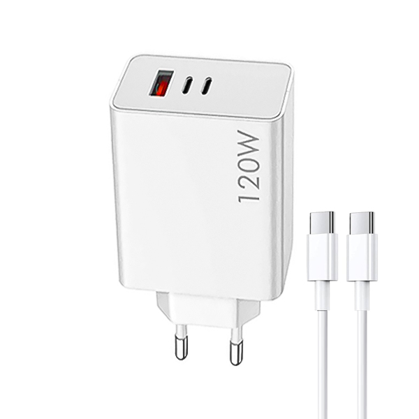 شارژر دیواری 120W PD سامسونگ + کابل تایپ سی