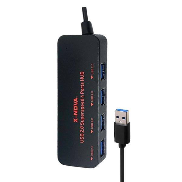 هاب 4 پورت X-NOVA USB مدل X1080
