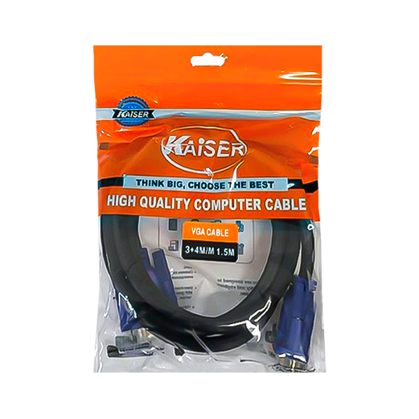 کابل 4+3 VGA کایزر طول 1.5 متر