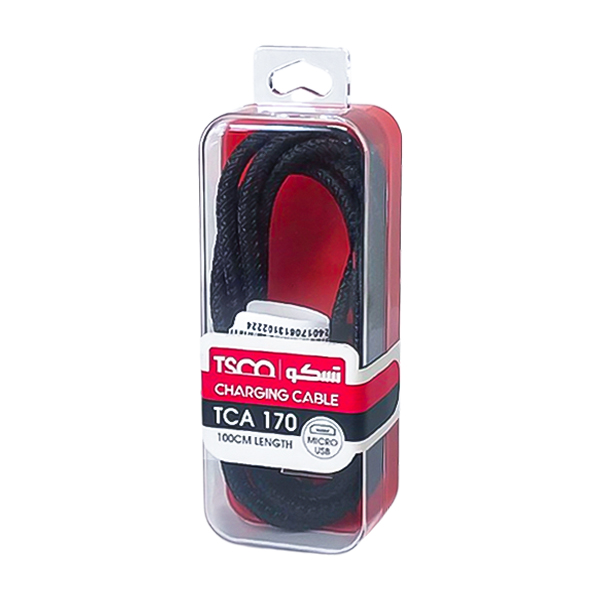 کابل USB به MicroUSB تسکو مدل TCA 170 طول 1 متر