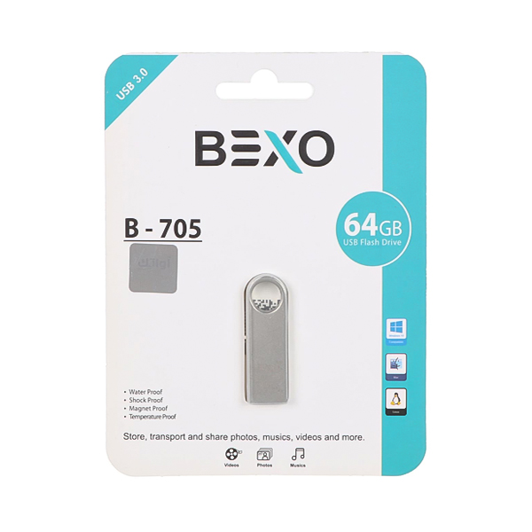 فلش مموری BEXO USB3.0 / 64GB مدل B-705