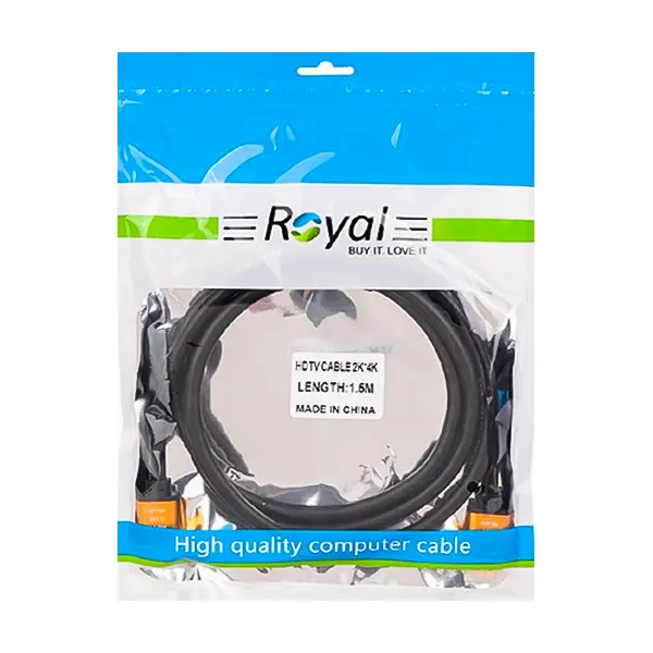 کابل HDMI 4K2K / V2 رویال طول 1.5 متر