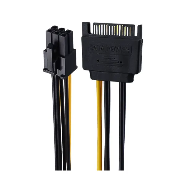 کابل برق کارت گرافیک 6 پین به ساتا