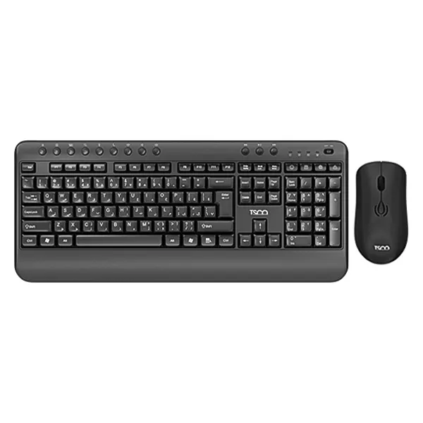 کیبورد و ماوس بی سیم تسکو مدل TKM 7029W