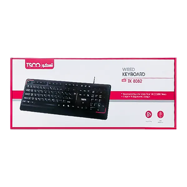 کیبورد تسکو مدل TK 8082