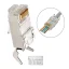 سوکت شبکه OPEN END SFTP Cat7 شانه دار بسته 20 عددی