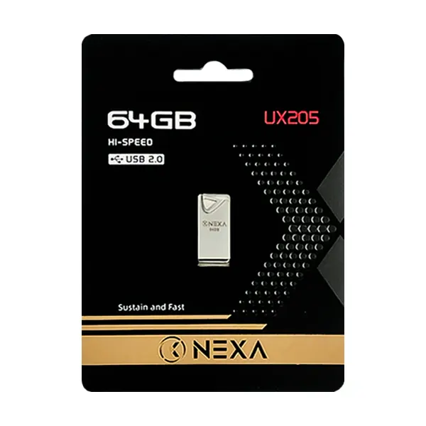فلش مموری NEXA USB2.0 / 64GB مدل UX205