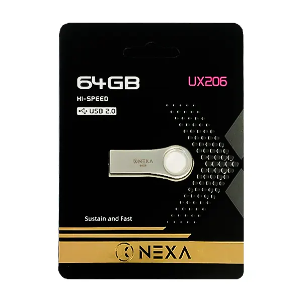 فلش مموری NEXA USB2.0 / 64GB مدل UX206
