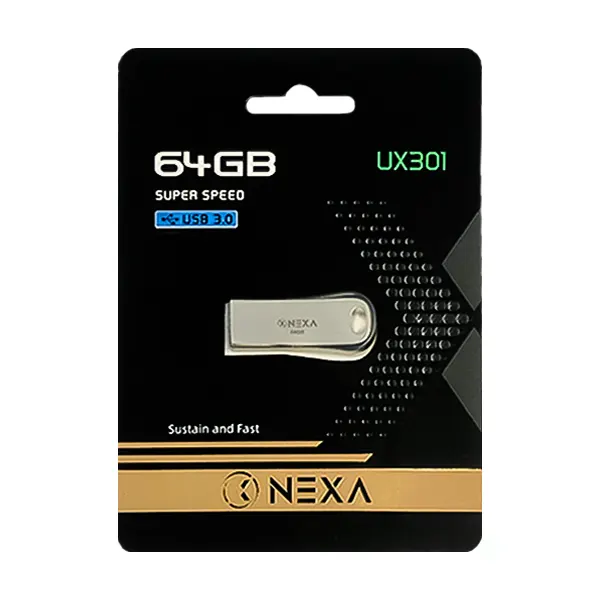 فلش مموری NEXA USB3.0 / 64GB مدل UX301