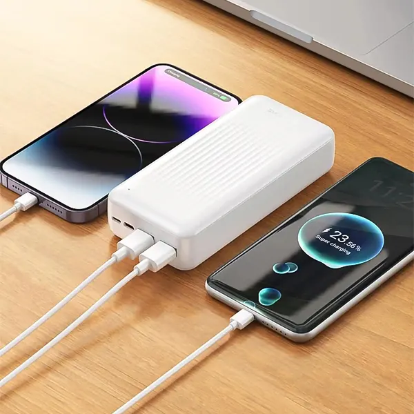 شارژر همراه PD20W + 22.5W بروفون مدل BJ80A ظرفیت 20000mAh