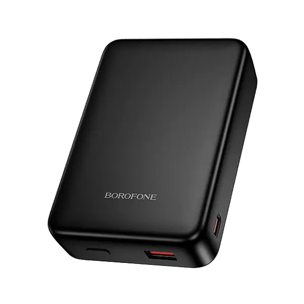 شارژر همراه وایرلس مگنت PD20W + 22.5W بروفون مدل BJ82A ظرفیت 10000mAh