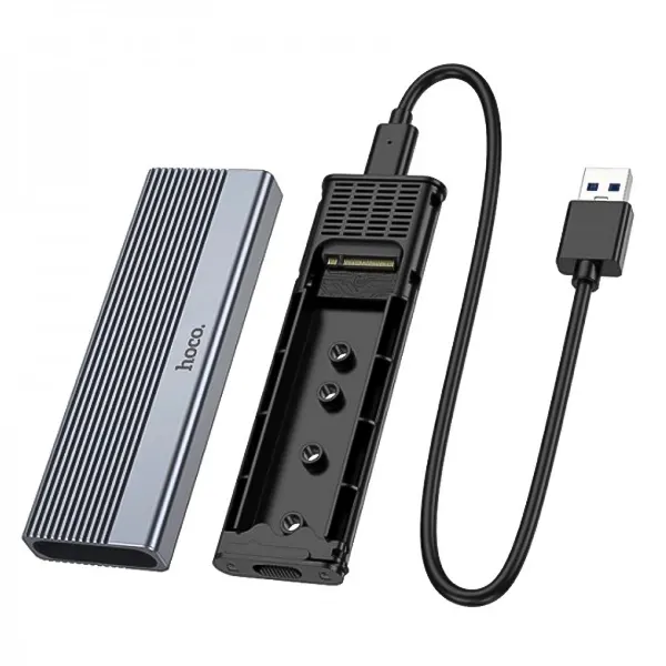 باکس هارد 4TB / 6Gbps M2 SATA SSD USB3.1 هوکو مدل HB47
