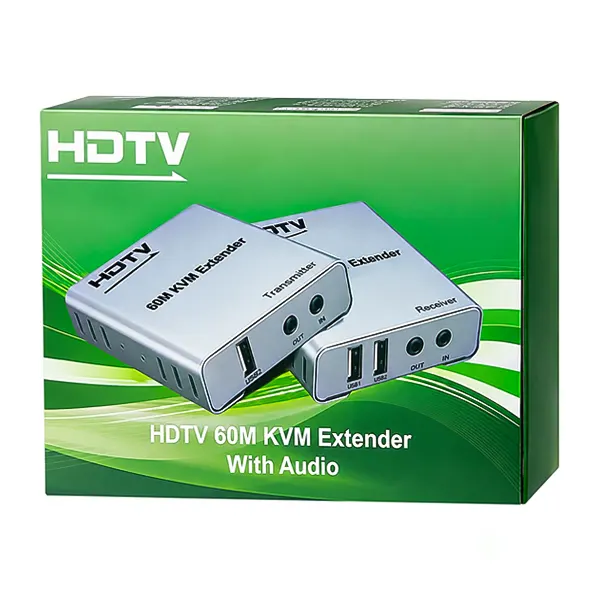 تبدیل اکستندر 60M USB HDMI KVM