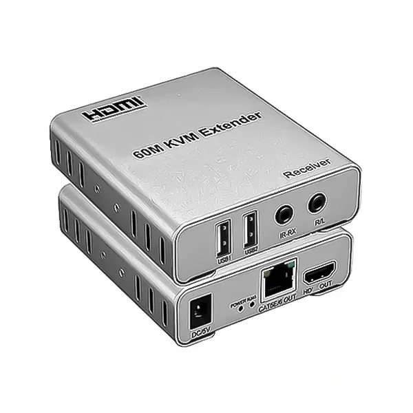 تبدیل اکستندر 60M USB HDMI KVM