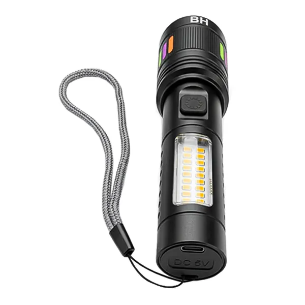 چراغ قوه پلیسی 6 حالته مدل BH-23