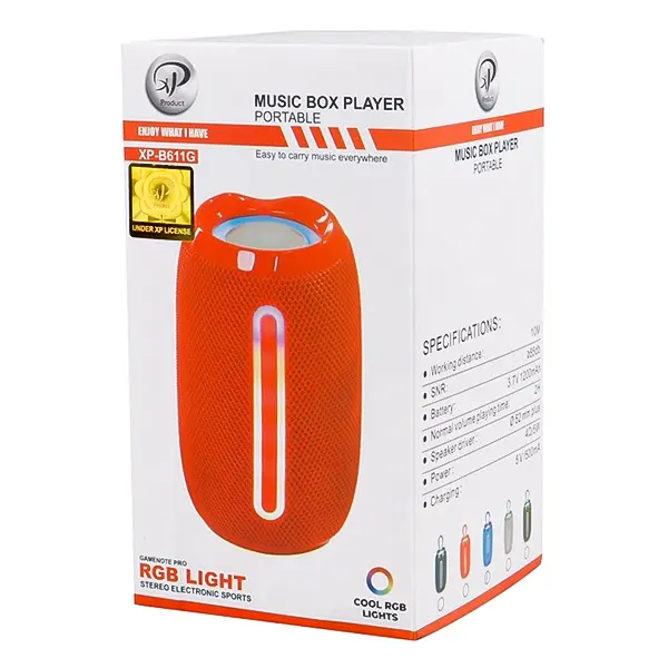 اسپیکر بلوتوثی ایکس پی مدل XP-B611G