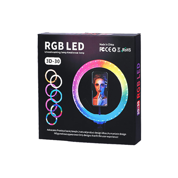 رینگ لایت RGB مدل 3D-30