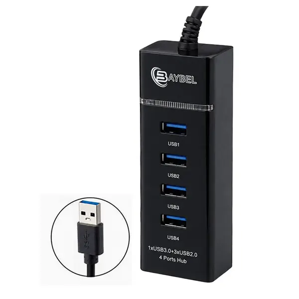 هاب 4 پورت BAYBEL USB