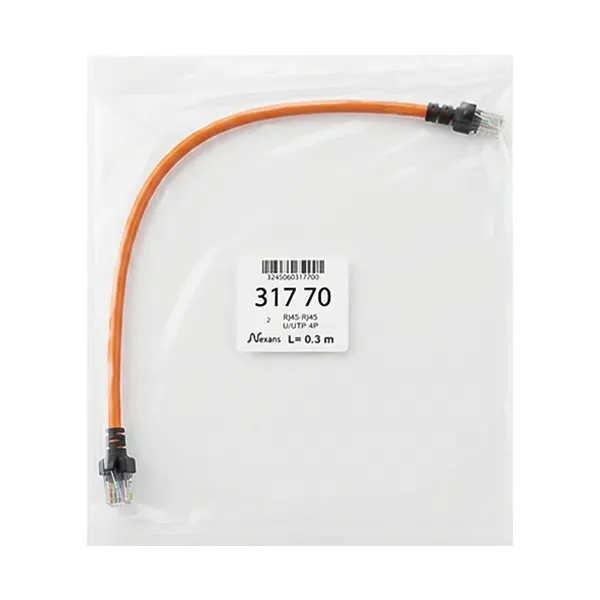 کابل شبکه CAT6 نگزنس طول 0.3 متر