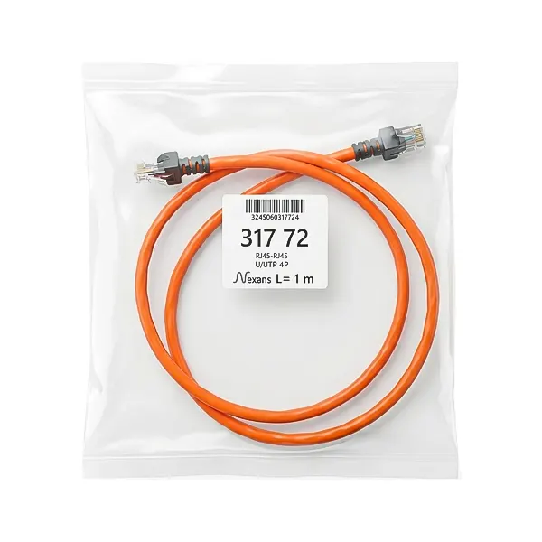 کابل شبکه CAT6 نگزنس طول 1 متر
