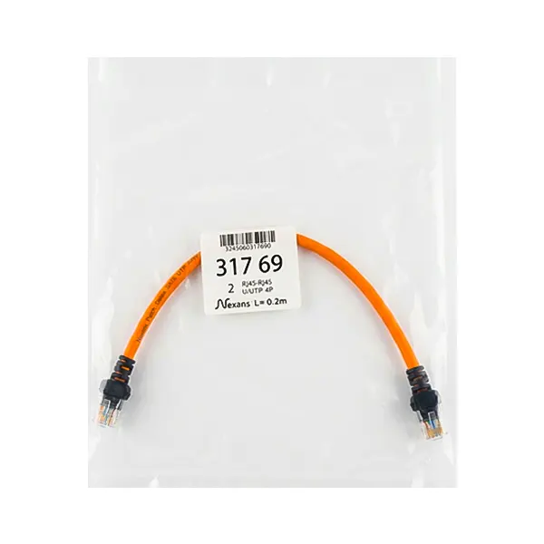 کابل شبکه CAT6 نگزنس طول 20 سانتی متر