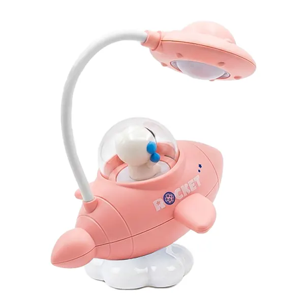 چراغ مطالعه رومیزی فانتزی موشک فضانورد مدل BJ1228A-BH114