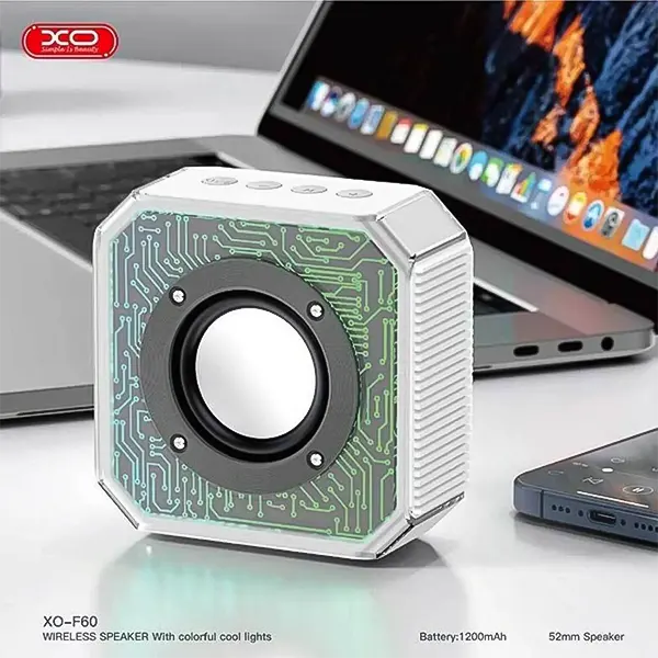 اسپیکر بلوتوثی قابل حمل ایکس او مدل XO-F60 با نورپردازی RGB