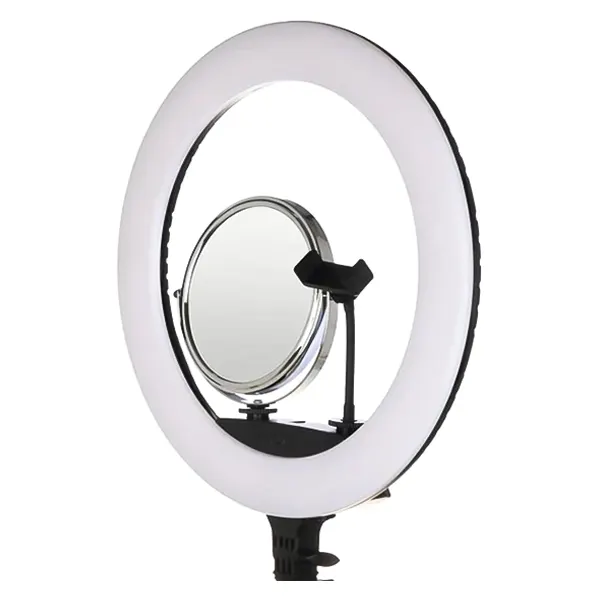 رینگ لایت 19 اینچی TB2 96W LED مدل 416PRO max + کنترل و آینه و کیف