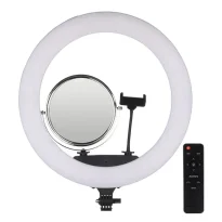 رینگ لایت 19 اینچی TB2 96W LED مدل 416PRO max + کنترل و آینه و کیف
