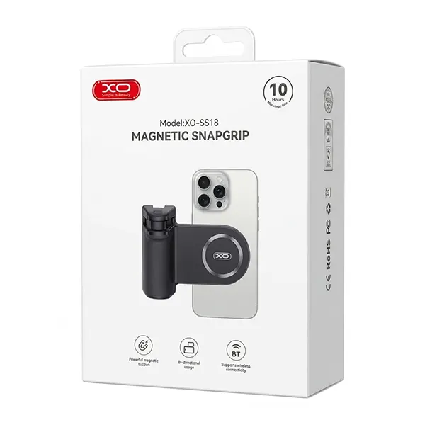 بسته بندی اورجینال پایه نگهدارنده موبایل XO Magnetic Snapgrip