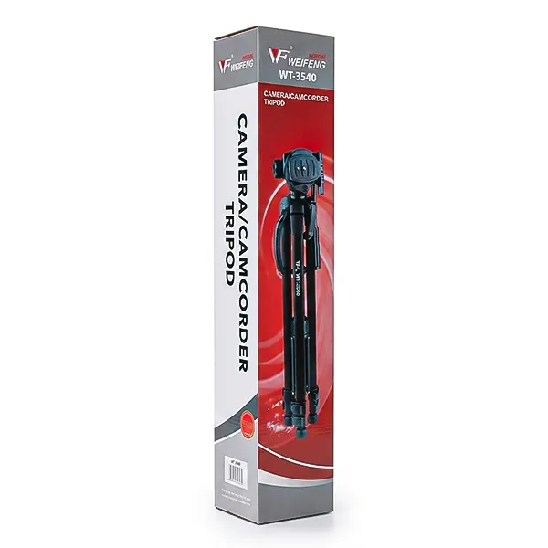 سه پایه دوربین عکاسی و فیلم‌برداری WEIFENG مدل WT-3540